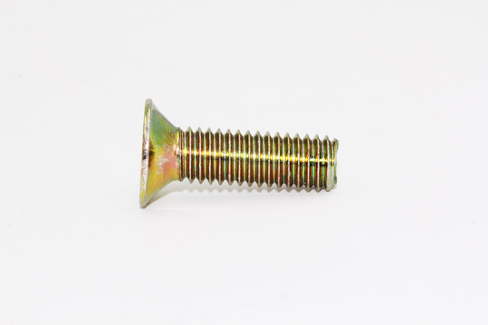 4.8 grade zinc cross recessed countersunk screws